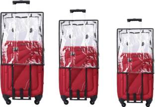 CNB Soft Luggage Pack of 3 Pack of 3 (22",26",30") Luggage Cover for All Soft/Nylon Body Suitcase Trolley/Wheeler Waterproof-Dustproof Luggage Cover