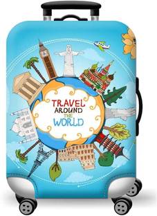 HANDCUFFS Trolley Travel Covers Luggage Cover, Washable Dust Proof Anti-Scratch Suitcase Protector Luggage Cover