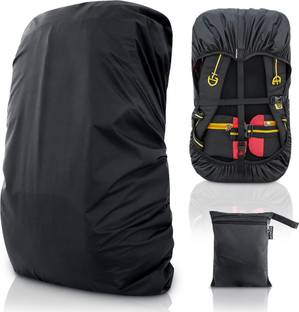 MUTMAIN Waterproof sp. trekking Backpack Cover for Rain & Dust 55L to 80L Waterproof trekking Bag Cover (BLACK) Luggage Cover