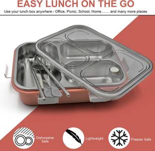 DHARA ENTERPRISE Steel Utility Container  - 750 ml