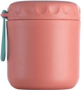 RUDOLF Vacuum Insulated Thermal Soup Cup, Water Cup Kitchen Stainless Steel Travel Jar 2 Containers Lunch Box