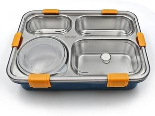 Kello SS LUNCH BOX 4 COMPARTMENT 4 Containers Lunch Box