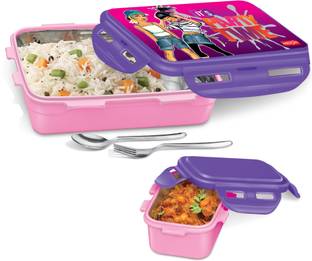 MILTON Premium MINI FUN TREAT STEEL with One Year Warranty 1 Containers Lunch Box