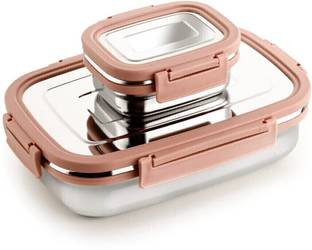 Ganesh CRAZE (JUNIOR) 2 Containers Lunch Box