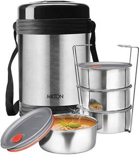 MILTON ThermoSteel Legend Deluxe-4 4 Containers Lunch Box
