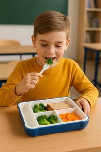 Moda Bay Bento Lunch Box 4 Containers Plastic School Lunch Box