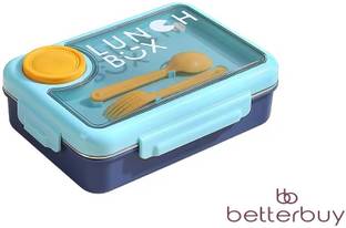 Better Buy Double Layer Bento stainless steel 3 Containers Lunch Box