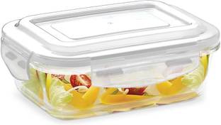 VarniZone High Borosilicate Meal Prep Glass Food Storage Containers for with Airtight Lid 1 Containers Lunch Box