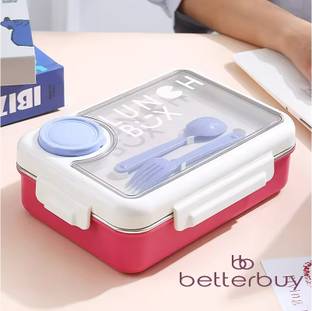 Better Buy Double Layer Bento stainless steel 3 Containers Lunch Box
