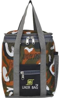 LIKER BAG Travel Lunch / Tiffin / Storage Bag Waterproof Lunch Bag 2 Containers Lunch Box