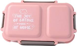 BLLUEX Lunch Box Sealed Leakage Proof Stainless Steel with 2 Containers Lunch Box