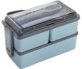 Parth Enterprice PE0004A 3 Containers Lunch Box