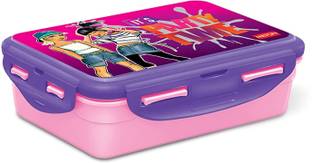 MILTON Mini Fun Treat Inner Stainless Steel Tiffin Box with Inner Container, Pink 2 Containers Lunch Box