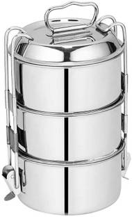 Ambit stainless steel tiffin box 3 silver -1200 ml_0241 3 Containers Lunch Box