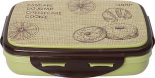 JAYPEE Ecosteel Jr Green 2 Containers Lunch Box