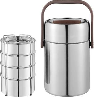 Kraft Perma-Therm Tiffin - 4 Tier 4 Containers Lunch Box