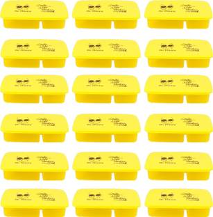 Kids Kraft Return Gift In Bulk For Kids 3 Compartment Lunch Box For Kids (Pack of 18) 2 Containers Lunch Box