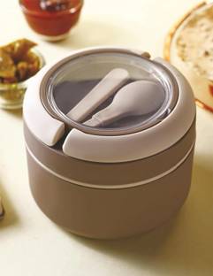 Ganesh Cresta Food Insulated Airtight Leak-Proof Lunch Box for Office, School 1 Containers Lunch Box