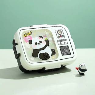 Better Buy Unicorn Television Double Layer Bento stainless steel 3 Containers Lunch Box