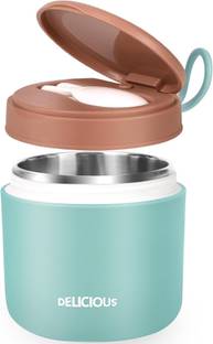 Vrupan Hot Cold Stainless Steel Insulated Yogurt Cup Food Jar for On the Go With Spoon 1 Containers Lunch Box