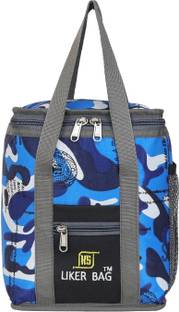 LIKER BAG Travel Lunch / Tiffin / Storage Bag Waterproof Lunch Bag 2 Containers Silicone Office Lunch Box