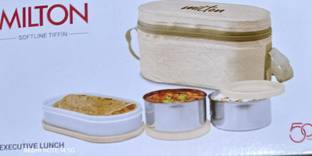 MILTON Executive Lunch 3 Containers Lunch Box