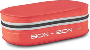 MILTON leak-proof Each, Red 2 Containers Lunch Box