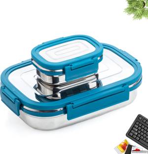 GK sales Lunch Box For School, Collage, Office 2 Containers Lunch Box