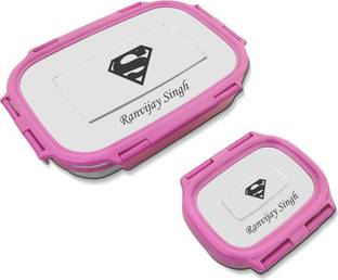 Savri Lunch Box with Your Child Name and Favorite Character Engraved on Tiffin Box 1 Containers Lunch Box