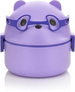 Culinary Crafts Panda_Purple 2 Containers Lunch Box