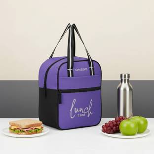 ONEGO Portable Tiffin Bag – Perfect Lunch Bag for School, College & Office Carry 1 Containers Lunch Box
