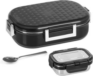 Jaypee Plus Snapsteel 1 Containers Lunch Box