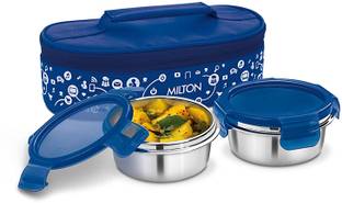 मिल्टन Premium Lifestyle Insulated Leak Proof Lunch 2 कंटेनर लंच बॉक्स
