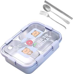 NARV Plastic, Stainless Steel Utility Container  - 750 ml