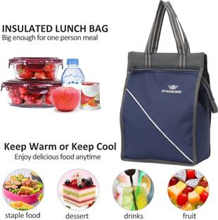 STARWINGS Lunch Box with 2 Compartment with Spoon for Kids & Adults 2 Containers Lunch Box