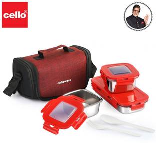 cello Moodzone 3 Containers Lunch Box