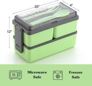 Flipkart SmartBuy 3 Compartment Lunch Box 3 Containers Lunch Box