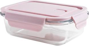 vanitrad LOCK AND LOCK GLASS LUNCH, AIRTIGHT LID,640ML, LEAK-PROOF 1 Containers Lunch Box