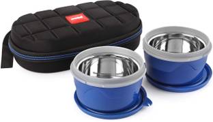 cello MF Micro Insulated (Blue) 2 Containers Lunch Box