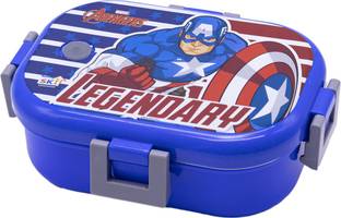 SKI Delicacy Small Insulated Lunch Box with Steel Inner 2 Containers Lunch Box