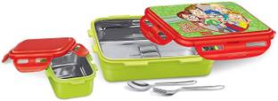 MILTON Mini Fun Treat Steel Tiffin 2 Containers Lunch Box