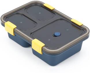 busaji enterprise New Tokyo Lunch Box Leak Proof 3 Compartment Lunch Boxes Tiffin Box 1 Containers Lunch Box