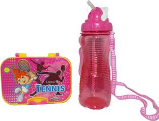 ABC Lunch Box and water bottle combo 1 Containers Lunch Box