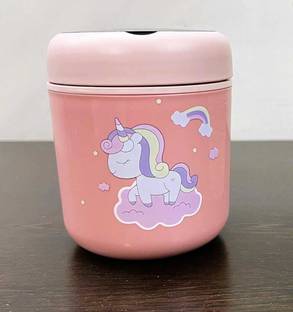 Poohan UNICORN Stainless Steel Soup Container with Spoon & Spoon Holder LunchBox 530 ml 1 Containers Lunch Box