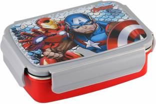 SKI Crunchy- Insulated 2 grid bento Lunch Box, stainless steel inner- AvENGER 1 Containers Lunch Box