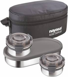 NAYASA Aua Duplex 3 Containers Lunch Box