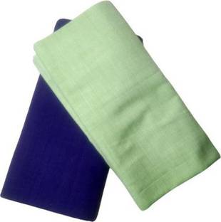 Queensider Solid Blue, Light Green Lungi