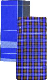 BlueMen Checkered Multicolor Lungi