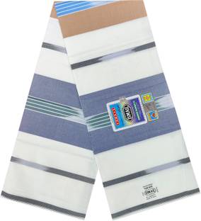 ISMAIL Striped White Lungi