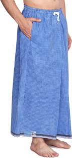 GOWRI TEX Checkered Multicolor Lungi